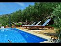 Kuća za odmor Vojo - private swimming pool: H(4) Bol - Otok Brač  - Hrvatska - otvoreni bazen (kuća i okolica)