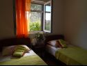 Apartmani Deni - 70m from beach: A1(4+1) Uvala Osibova (Milna) - Otok Brač  - Hrvatska - Apartman - A1(4+1): spavaća soba