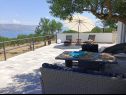 Kuća za odmor Mary: relaxing with pool: H(4) Postira - Otok Brač  - Hrvatska - H(4): terasa