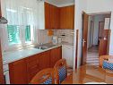 Apartmani Fran - 20m from the sea: A1(6+2) Postira - Otok Brač   - Apartman - A1(6+2): kuhinja i blagovaonica