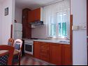 Apartmani Fran - 20m from the sea: A1(6+2) Postira - Otok Brač   - Apartman - A1(6+2): kuhinja i blagovaonica