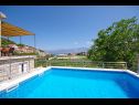 Kuća za odmor Tonko - open pool: H(4+1) Postira - Otok Brač  - Hrvatska - bazen