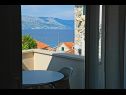 Apartmani Feng - comfy and sea view : A1(4) Postira - Otok Brač   - Apartman - A1(4): pogled s balkona