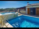 Kuća za odmor Kristiana - open swimming pool: H(7) Supetar - Otok Brač  - Hrvatska - bazen