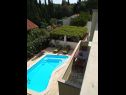 Kuća za odmor Silvia - open pool: H(10) Supetar - Otok Brač  - Hrvatska - bazen