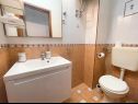Apartmani Ani - 10 M from the sea SA1 zeleni(2+1), SA2 žuti(2+1) Jadranovo - Rivijera Crikvenica   - Studio apartman - SA2 žuti(2+1): kupaonica s toaletom