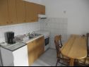 Apartmani Marija - seaview: A1(2+1), A2(4), A3(2), A4(6+2) Novi Vinodolski - Rivijera Crikvenica   - Apartman - A1(2+1): kuhinja i blagovaonica