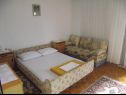 Apartmani Marija - seaview: A1(2+1), A2(4), A3(2), A4(6+2) Novi Vinodolski - Rivijera Crikvenica   - Apartman - A4(6+2): spavaća soba