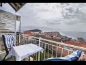 Apartmani Anja - beautiful panoramic view: A1(2) Dubrovnik - Rivijera Dubrovnik   - Apartman - A1(2): balkon