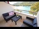 Apartmani Leo - sea view & comfortable: A1(6) Ploče - Rivijera Dubrovnik   - pogled na more