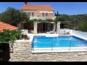 Kuća za odmor Gradina 1 - private pool: H(10+2) Uvala Gradina (Vela Luka) - Otok Korčula  - Hrvatska - H(10+2): kuća
