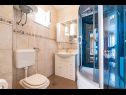 Apartmani Mir - perfect location & cosy: A1(4+2), A2(2+1), SA3(2), SA4(2) Korčula - Otok Korčula   - Studio apartman - SA3(2): kupaonica s toaletom