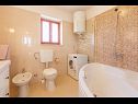 Kuća za odmor Polonijo H(6+2) Krk - Otok Krk  - Hrvatska - H(6+2): kupaonica s toaletom