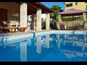 Kuća za odmor Berna 2 - pool house: H(6+1) Malinska - Otok Krk  - Hrvatska - bazen