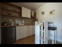 Apartmani Insula Insule - rustic & peaceful: SA1(2+1), SA2(2+1) Skrbčići - Otok Krk   - Studio apartman - SA1(2+1): kuhinja i blagovaonica