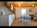 Apartmani Insula Insule - rustic & peaceful: SA1(2+1), SA2(2+1) Skrbčići - Otok Krk   - Studio apartman - SA2(2+1): kuhinja i blagovaonica