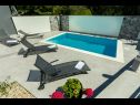 Kuća za odmor Krk - with private pool: H(6+2) Soline - Otok Krk  - Hrvatska - bazen