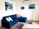 Apartmani Blue - right at the beach: A3(2+2) Ilovik (Otok Ilovik) - Otok Lošinj   - Apartman - A3(2+2): dnevni boravak