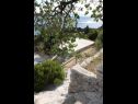 Apartmani Up - amazing sea view: A1(2) Brela - Rivijera Makarska   - dvorište
