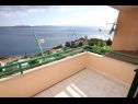 Apartmani Up - amazing sea view: A1(2) Brela - Rivijera Makarska   - Apartman - A1(2): pogled na more (kuća i okolica)