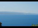  Maza - with seaview & parking: R1(2+1), R2(2) Brela - Rivijera Makarska   - pogled na more (kuća i okolica)