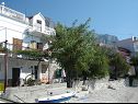 Apartmani Danka - affordable and at the beach: SA1(2) Brist - Rivijera Makarska   - kuća