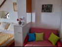 Apartmani Danka - affordable and at the beach: SA1(2) Brist - Rivijera Makarska   - Studio apartman - SA1(2): dnevni boravak