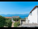 Apartmani Jure - terrace with amazing sea view: A1 Leona (6+2), A2 Ivano (6+2) Brist - Rivijera Makarska   - pogled