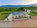 Kuća za odmor Villa Vinka - with pool: H(6+2) Kozica - Rivijera Makarska  - Hrvatska - bazen (kuća i okolica)