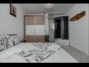 Apartmani Vlatko - affordable & cosy: SA1(4), SA2(2+2), SA3(2+2) Krvavica - Rivijera Makarska   - Studio apartman - SA1(4): spavaća soba