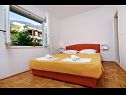Apartmani Zrine - comfortable with a balcony: A1(2+2) Makarska - Rivijera Makarska   - Apartman - A1(2+2): spavaća soba