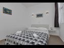 Apartmani Petar - 200 m from beach: A1(4) Makarska - Rivijera Makarska   - Apartman - A1(4): spavaća soba