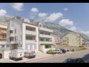 Apartmani Ennio - free parking: A1(6+2) Makarska - Rivijera Makarska   - kuća