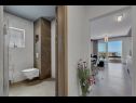 Apartmani Ivana - luxurious: A1(2+2) Makarska - Rivijera Makarska   - Apartman - A1(2+2): kupaonica s toaletom