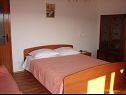 Apartmani Dragan - Economy Apartments: A1 Veci (4+1), A2 Manji (4+1) Jezera - Otok Murter   - Apartman - A1 Veci (4+1): spavaća soba