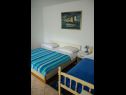 Apartmani Zdravko - 150 m from sandy beach: SA1(3), SA2(3), A3(5) Duće - Rivijera Omiš   - Apartman - A3(5): spavaća soba