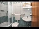 Apartmani BRANO - with swimming pool A9(8+2), A10(4+2), SA11(5), SA12(5) Novalja - Otok Pag   - Studio apartman - SA11(5): kupaonica s toaletom