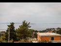 Apartmani Nada- sea view: A1 - Ljubičasti (4+2), A2 - Crveni (4+2) Banjol - Otok Rab   - Apartman - A1 - Ljubičasti (4+2): pogled