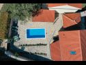 Kuća za odmor Tihomir - with pool : H(6+2) Drniš - Rivijera Šibenik  - Hrvatska - kuća