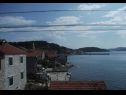 Apartmani Mirni - 5 m from sea: A1(2+1) Luka (Otok Prvić) - Rivijera Šibenik   - pogled
