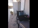 Apartmani Gorde - air conditioning: Sunce (2) Primošten - Rivijera Šibenik   - Apartman - Sunce (2): balkon