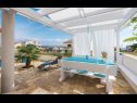 Apartmani Big blue - terrace lounge: A1(4) Vodice - Rivijera Šibenik   - vrtna terasa
