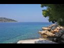 Apartmani Primo - sea view: A1(2+1), A2(4), A3(4), A4(3+1) Uvala Banje (Rogač) - Otok Šolta  - Hrvatska - plaža