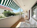 Apartmani Kaza - 50m from the beach with parking: A1(2), A2(2), A3(6) Trogir - Rivijera Trogir   - Apartman - A1(2): balkon