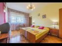 Apartmani Kosta - 70m from sea : A1(2+1), A2(4+2) Vinišće - Rivijera Trogir   - Apartman - A1(2+1): spavaća soba