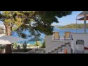 Apartmani Natad - sea view : A1(4) Vinišće - Rivijera Trogir   - terasa