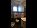 Apartmani Summer Sun SA1(2+1), A2(2+2), A3(4+2), A4(4+2) Privlaka - Rivijera Zadar   - Studio apartman - SA1(2+1): kupaonica s toaletom