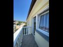 Apartmani Draga - comfortable & afordable: A1(2+2), A2(6), A3(2+2) Vir - Rivijera Zadar   - Apartman - A1(2+2): balkon