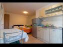 Apartmani Mir - family apartments with garden terrace A1(4), A2(2) Zaton (Zadar) - Rivijera Zadar   - Studio apartman - A2(2): interijer