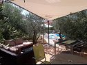 Apartmani Olive Garden - swimming pool: A1(4), A2(4), A3(4), SA4(2), SA5(2) Biograd - Rivijera Biograd   - zajednička terasa